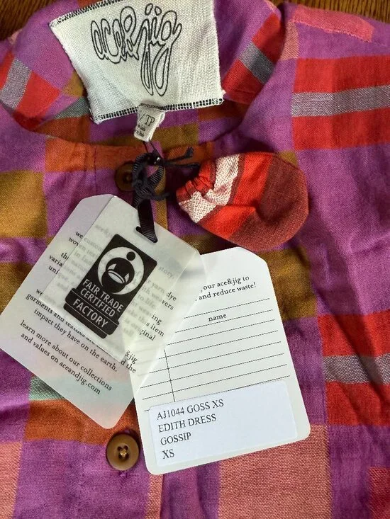 Ace & Jig Edith Dress, Spring 2025, Gossip, XS - Picture 5 of 7